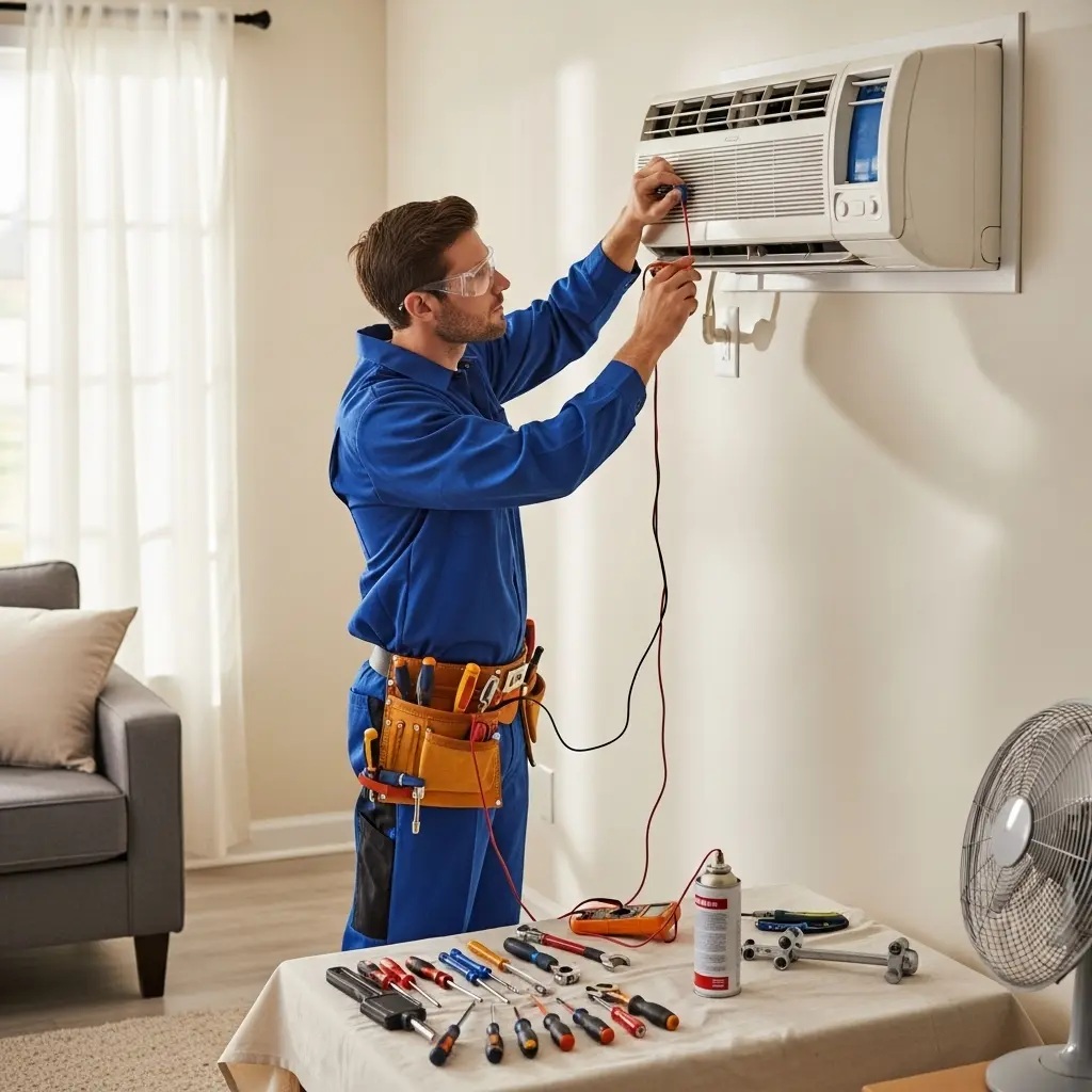Saruhanlı Maytag Maytag klima gaz dolumu ve bakım – Enerji verimliliği artırıldı. - Teknik servis örneği